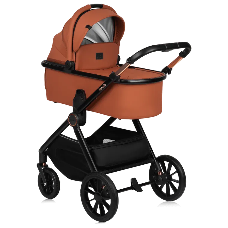 Lionelo, Layla, wózek wielofunkcyjny, 3w1, Brown Rust