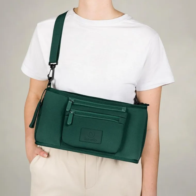 Lionelo, Little Cube, organizer do wózka, Green