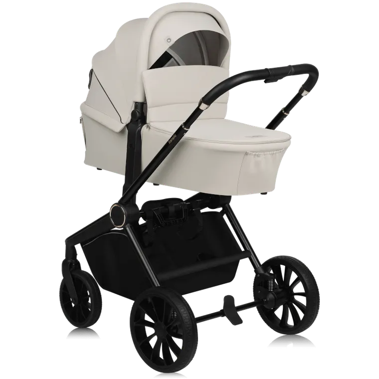 Lionelo, Mika Plus, wózek wielofunkcyjny, 2w1, Beige Sand