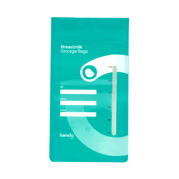 Lionelo, Milky Bags, woreczki do przechowywania pokarmu, 240 ml, 30 szt.