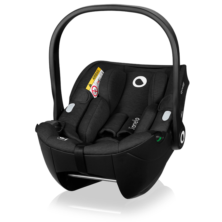 Lionelo, Moxie, i-Size, fotelik samochodowy z bazą, Black Carbon, 40-87 cm