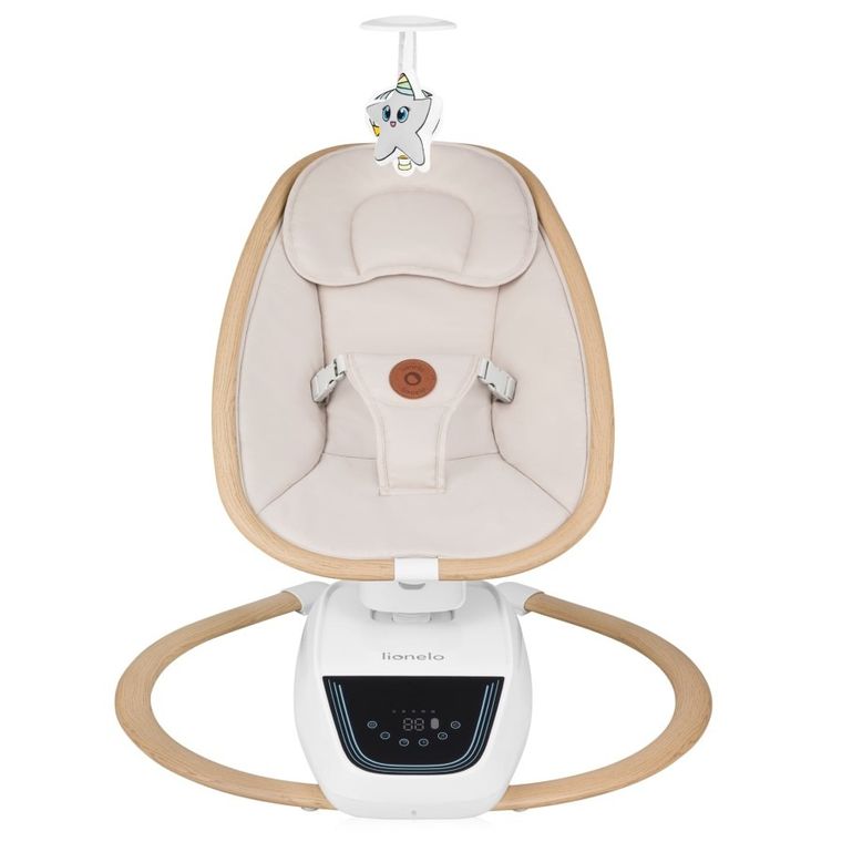 Lionelo, Olivia, elektryczny bujaczek, Beige Natural