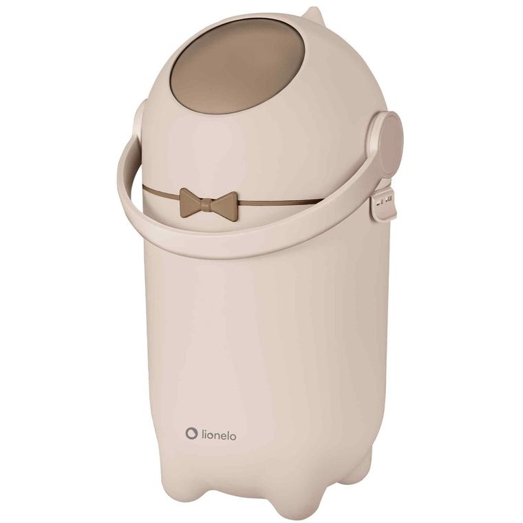 Lionelo, Purebin, kosz na pieluchy, Beige Sand