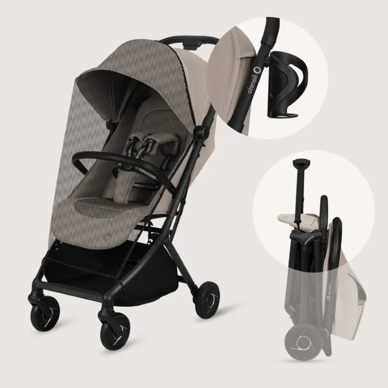 Lionelo, Sia, wózek spacerowy, beige sand