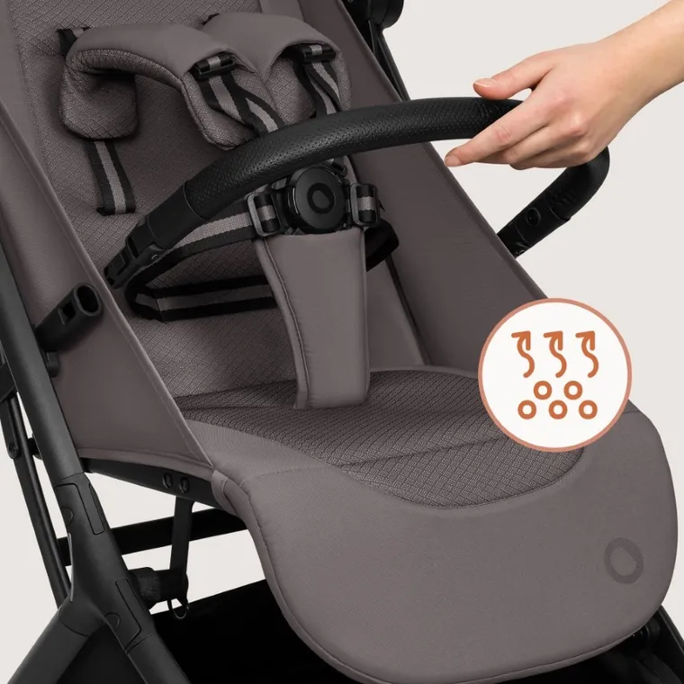 Lionelo, Sia, wózek spacerowy, beige taupe