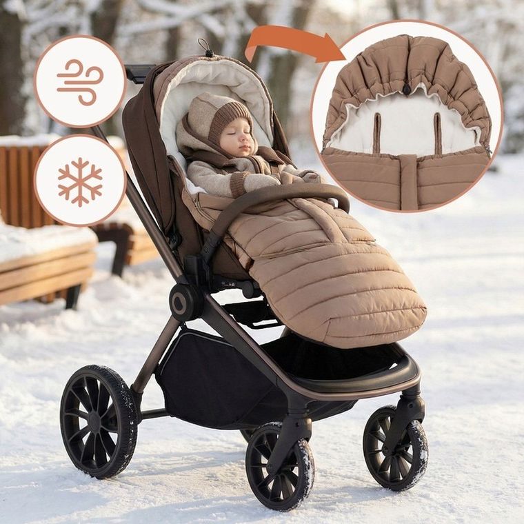 Lionelo, śpiwór do wózka, oli nutty