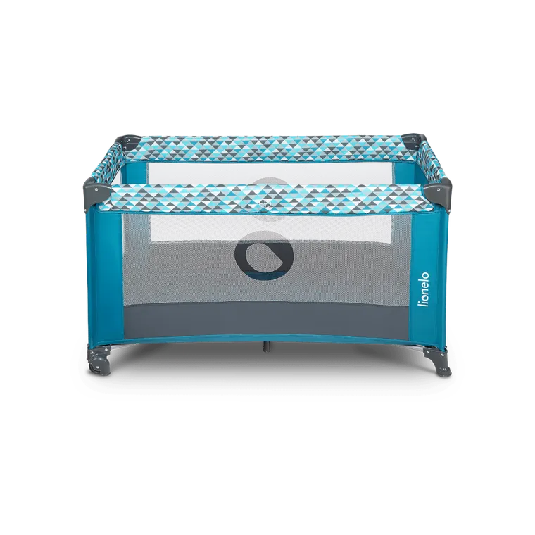 Lionelo, Stefi, łóżeczko turystyczne, Green Turquoise