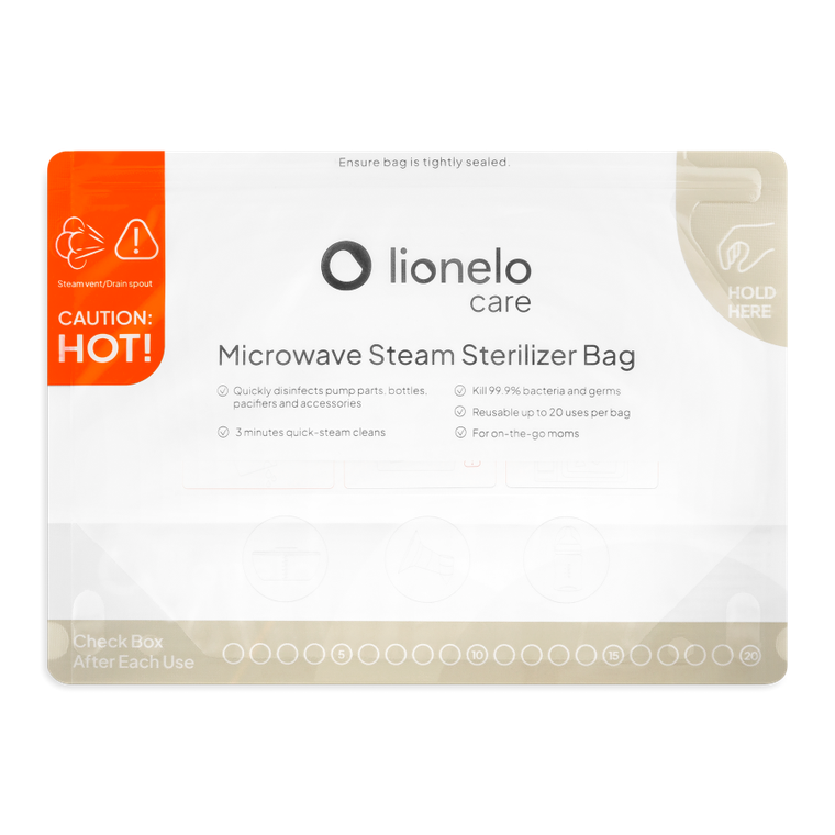 Lionelo, Thermobag, woreczki do sterylizacji w mikrofali, 8 szt.