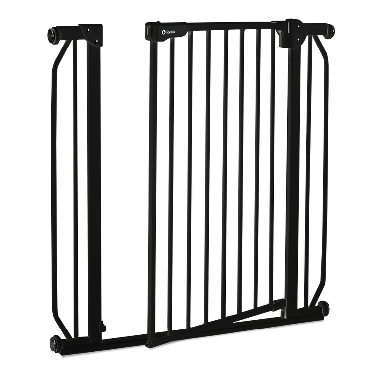 Lionelo, Truus Slim, barierka ochronna, Black Onyx