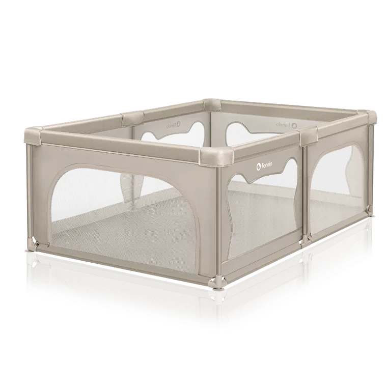 Lionelo, Willow, kojec dla dzieci, Beige Sand