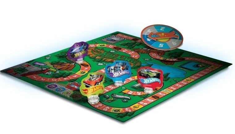 Lisciani, Hot Wheels, Speed Race Game, gra familijna