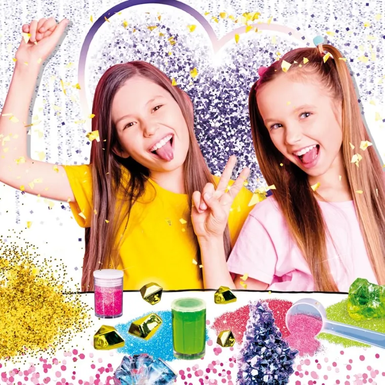 Lisciani, I'm a Genius, Eksperymenty z brokatem, zestaw kreatywny