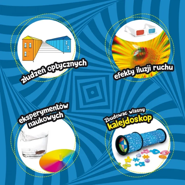 Lisciani, I'm a Genius, Laboratorium Optyki, zestaw kreatywny