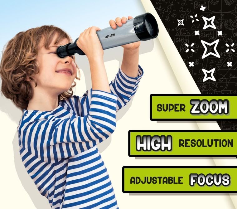 Lisciani, I'm a genius, Mini teleskop, zestaw edukacyjny