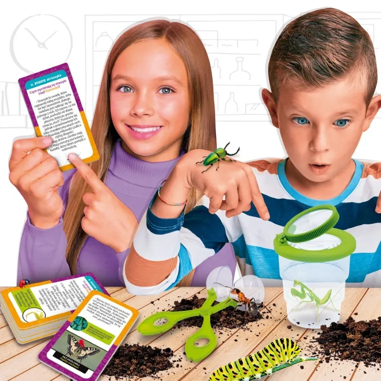 Lisciani, I'm a Genius, Nauka o insektach, zestaw kreatywny