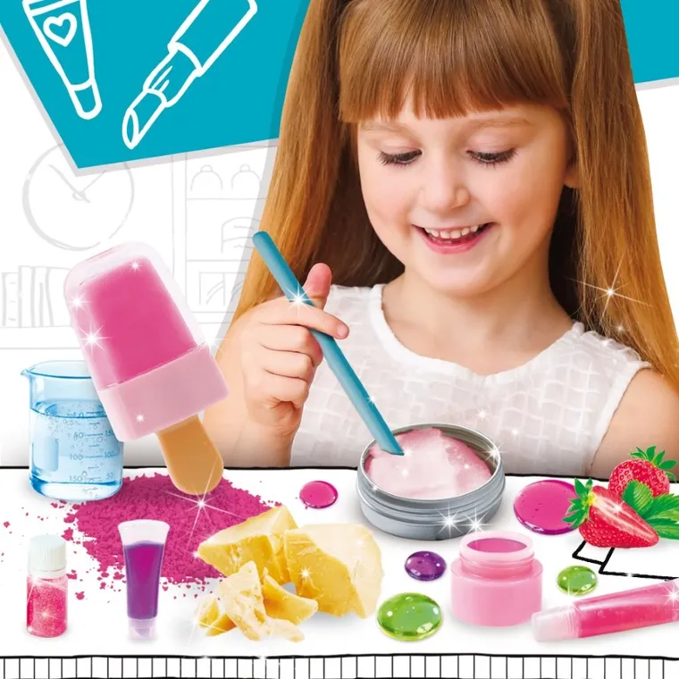 Lisciani, I'm a Genius, Niezwykłe błyszczyki, zestaw kreatywny