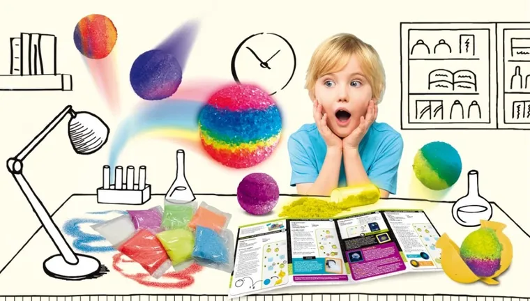 Lisciani, I'm a genius, Niezwykłe piłeczki, zestaw naukowy