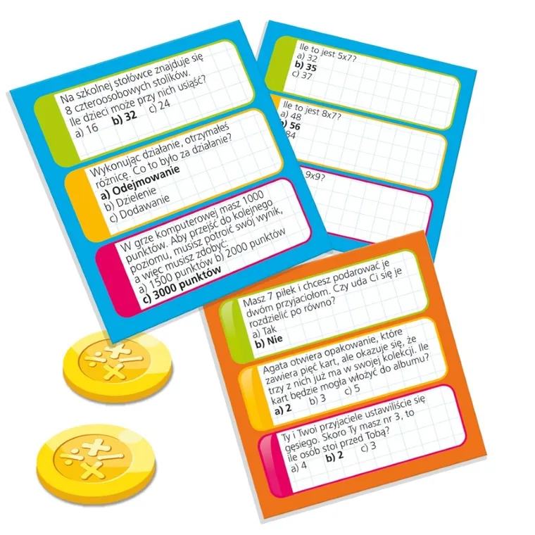 Lisciani, I'm a Genius, Quiz Matematyka, gra edukacyjna