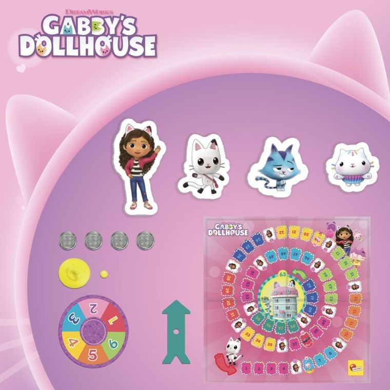 Lisciani, Koci Domek Gabi, Super gra familijna