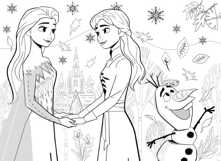 Lisciani, Kraina Lodu, Eko, puzzle dwustronne, 48 elementów