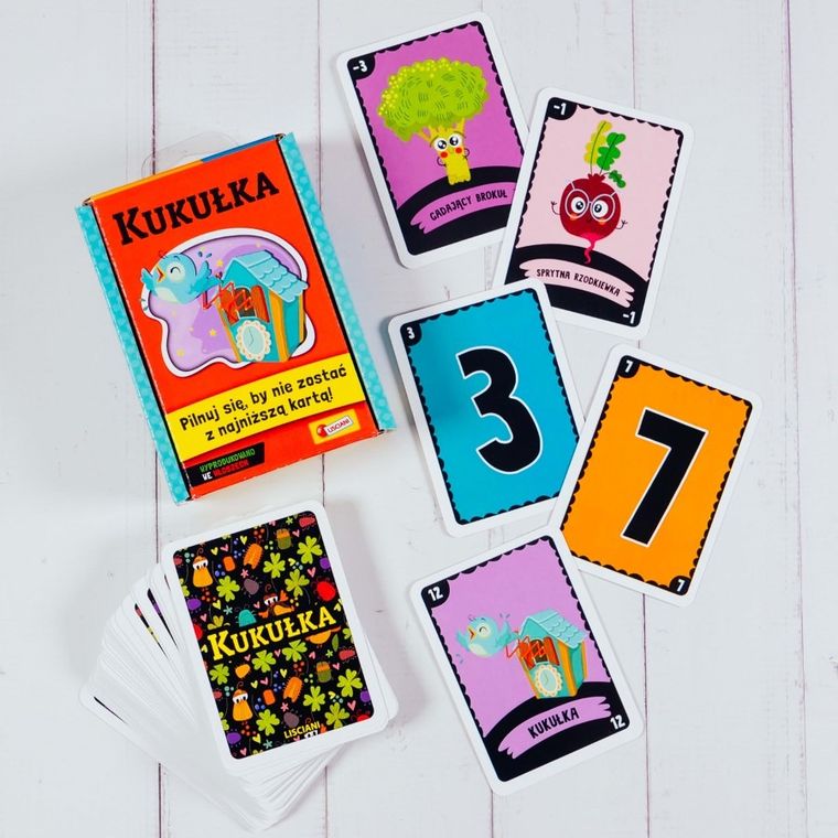 Lisciani, Ludoteca, gry karciane Kukułka