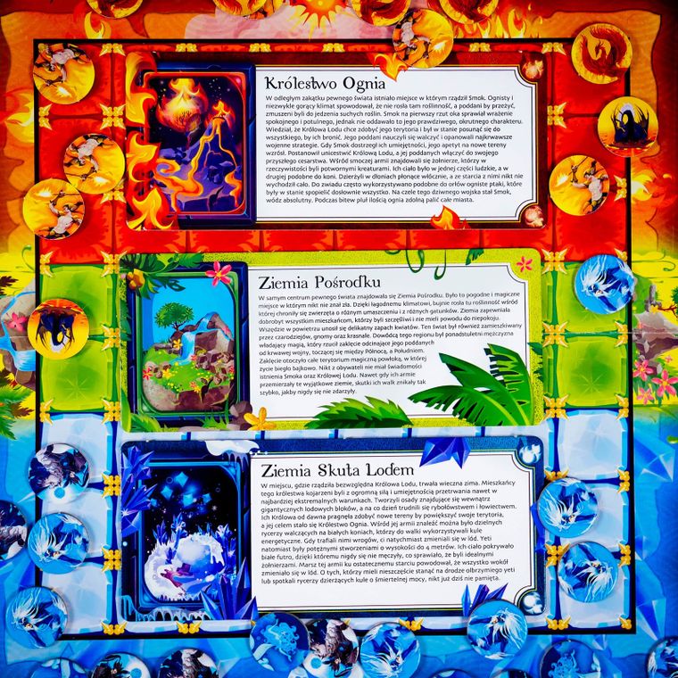 Lisciani, Ludoteca, Ogień i lód, gra rodzinna