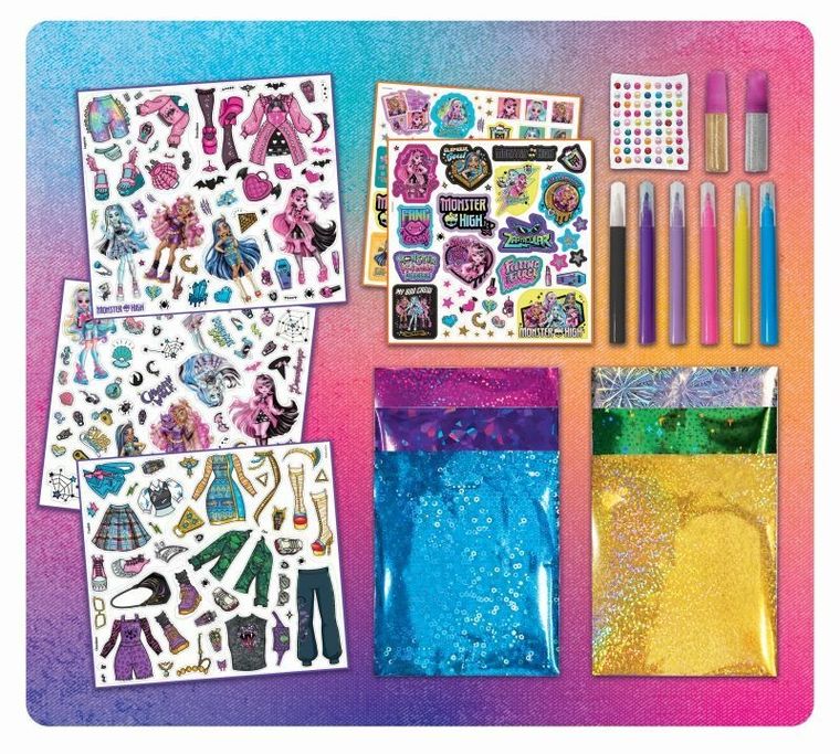 Lisciani, Monster High, Monster Cute, szkicownik