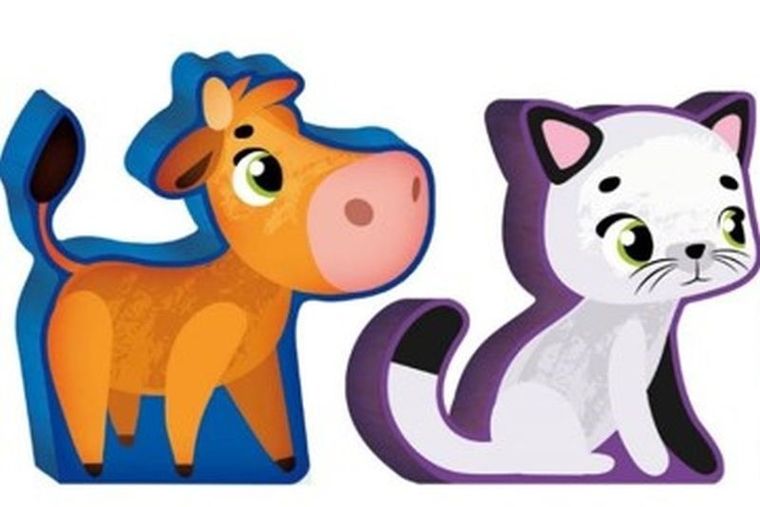 Lisciani, Montessori baby, Farma dziecięca, drewniana