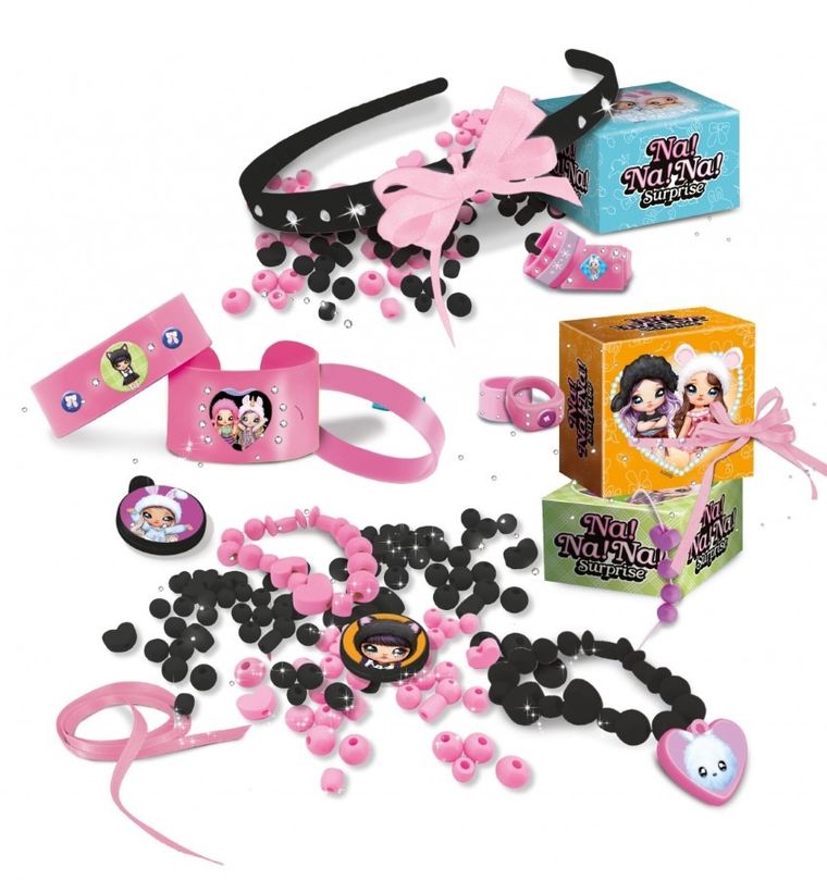 Lisciani, Na! Na Na! Surprise, Projektantka biżuterii, zestaw kreatywny