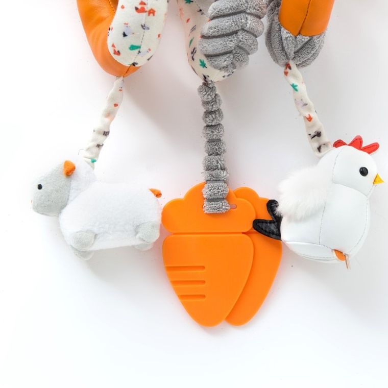 Little Big Friends, aktywna spirala sensoryczna, farma