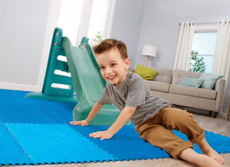 Little Tikes, Go Green, duża zjeżdżalnia, zielona