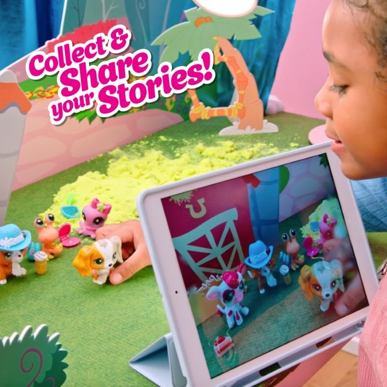 Littlest Pet Shop, Collect & Display Case, figurka z kolekcjonerskim pudełkiem, 1 szt.