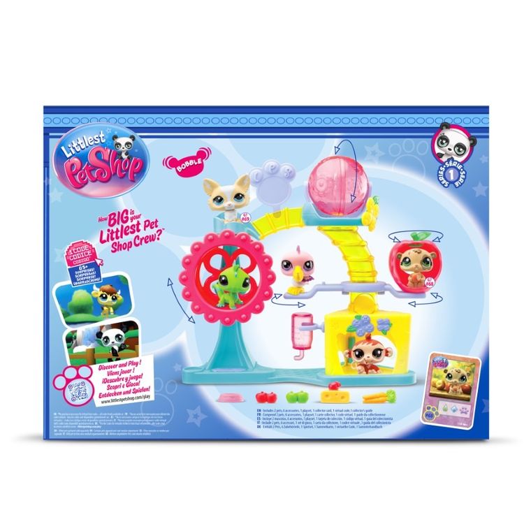 Littlest Pet Shop, fabryka zabawy, zestaw figurek