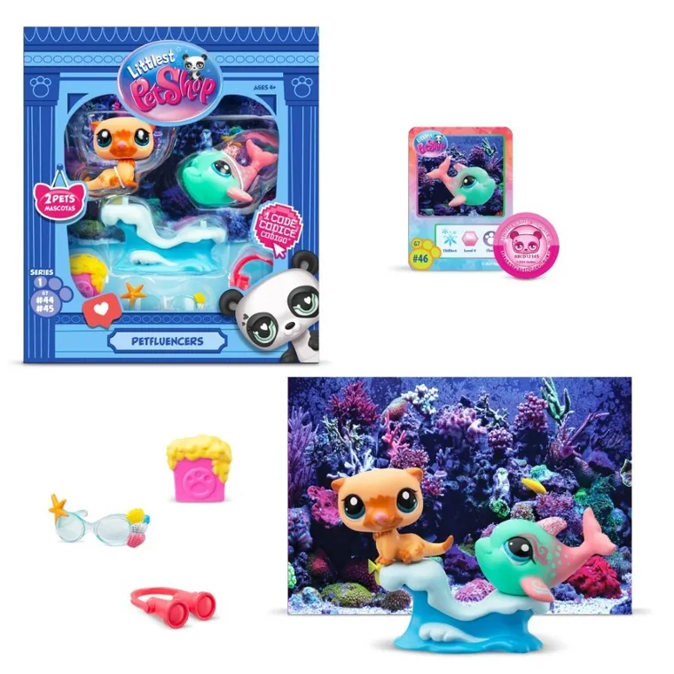 Littlest Pet Shop, Petfluencers, zestaw 2 figurek