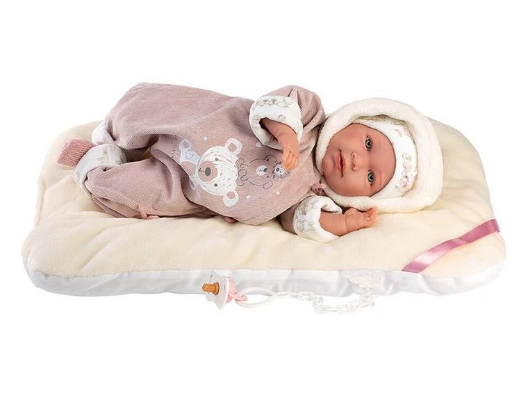 Llorens, Lala, lalka bobas z poduszką, 42 cm