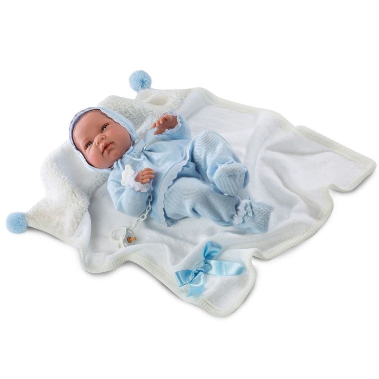 Llorens, Nico, lalka w niebieskim kostiumie, 40 cm