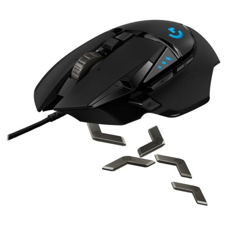 Logitech, G502 Gaming Hero, mysz optyczna, 910-005471