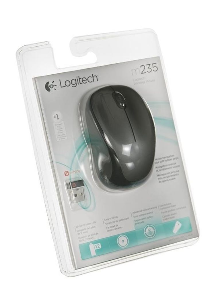 Logitech, M235, mysz optyczna, 910-002201