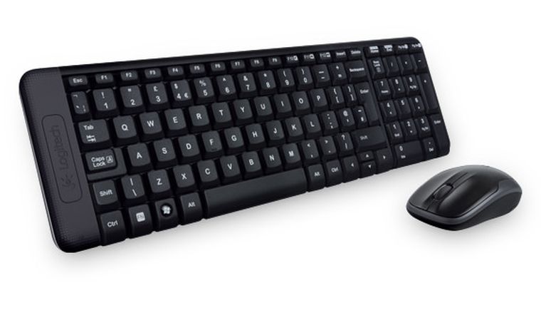 Logitech, zestaw bezprzewodowy klawiatura i mysz MK220 920-003168