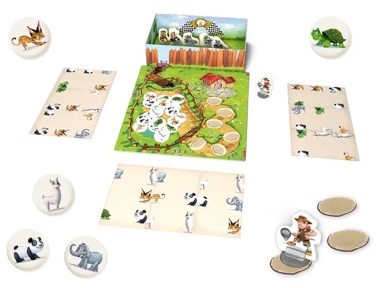 Loki, Zwiej z zoo, gra familijna 2w1