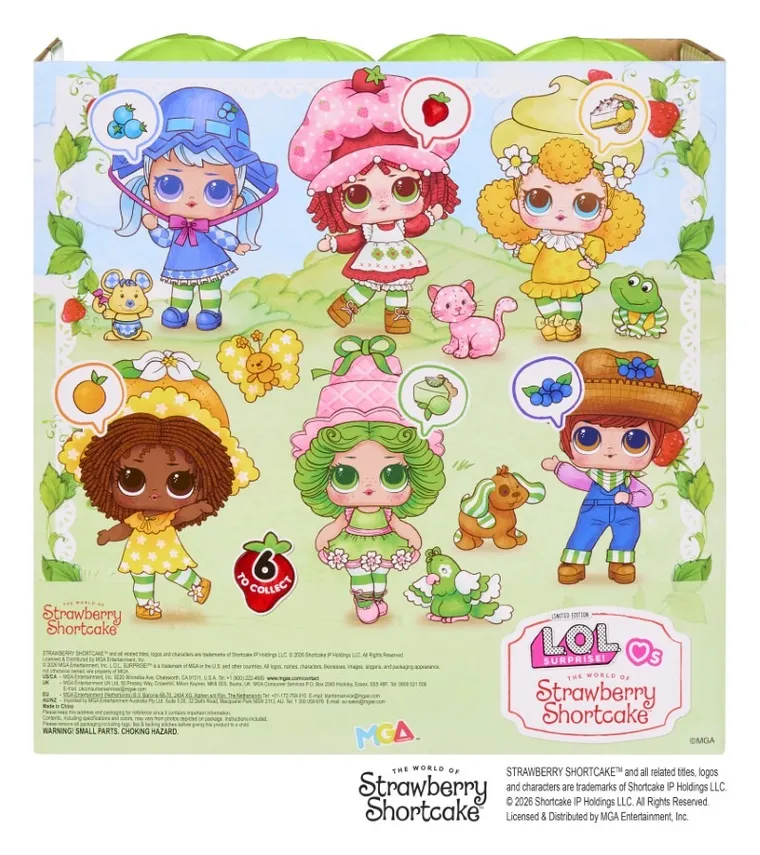 L.O.L. Surprise, Loves Strawberry Shortcake, mini laleczka, 1 szt.