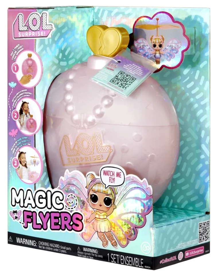 L.O.L. Surprise, Magic Flyers, latająca wróżka, Gold Wings