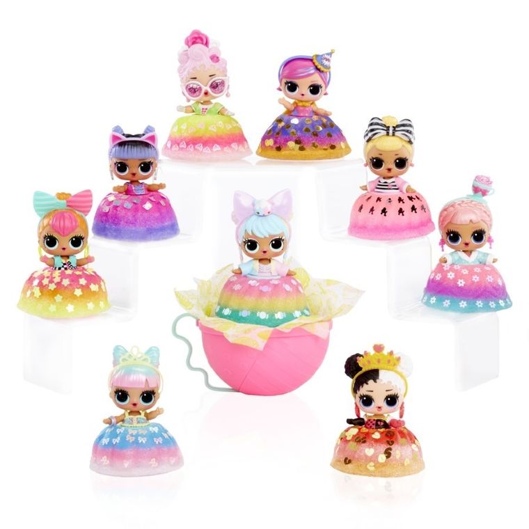 L.O.L. Surprise, Mix & Make Birthday Cake, kula niespodzianka, 1 szt.
