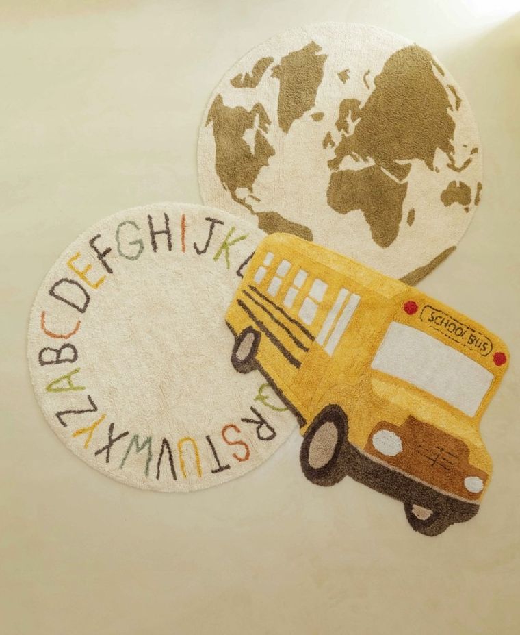 Lorena Canals, ABC, dywan bawełniany, 120 cm