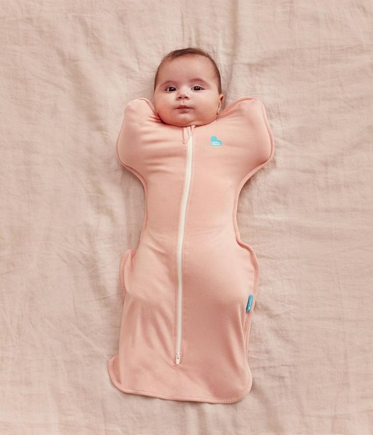Love to Dream, Swaddle Up Original, otulacz, etap 1, TOG 0.2, rozmiar M, pudrowy róż