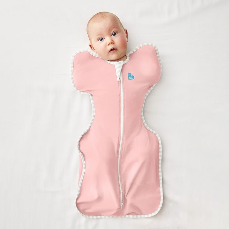 Love to Dream, Swaddle Up, otulacz, śpiworek, etap 1, 1.0 TOG, dusty pink, rozmiar S