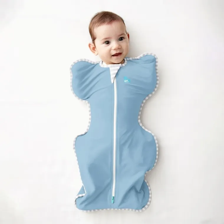 Love to Dream, Swaddle Up, otulacz, śpiworek, etap 1, TOG 1.0, dusty blue, rozmiar M