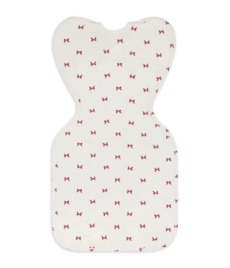 Love to Dream, Swaddle Up, otulacz, śpiworek, etap 1,TOG 1, bawełna, kokardki, rozmiar M