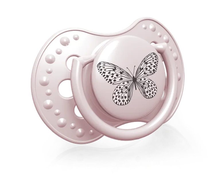 Lovi, Botanic Girl, smoczek silikonowy, dynamiczny, 6-18m, 2 szt.