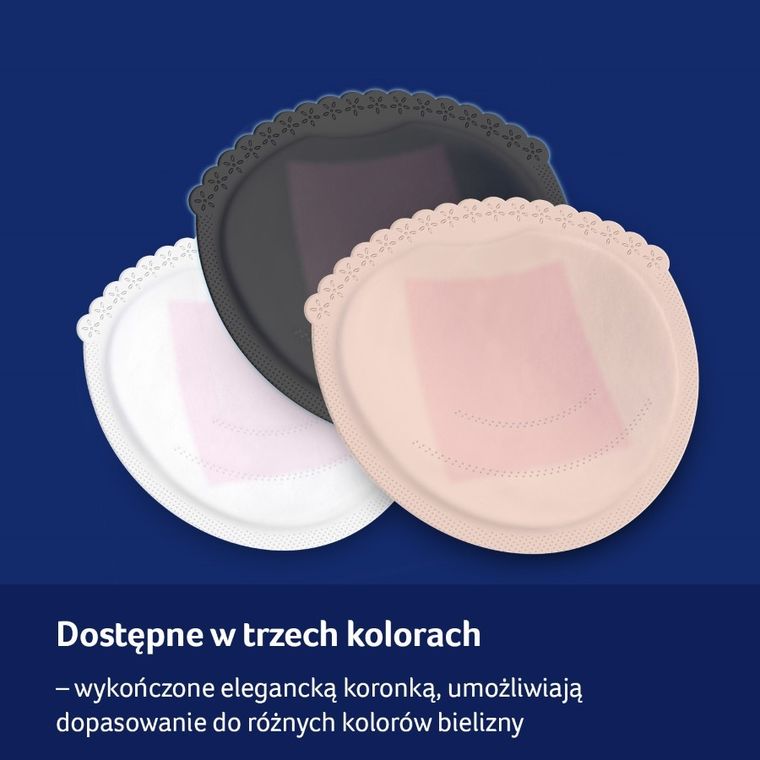 Lovi, Discreet Elegance, wkładki laktacyjne antybakteryjne, czarne, 20 szt.